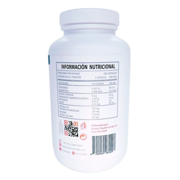 nutripl8-betaina-envase-500mg-200caps-info-nut nutripl8-betaina-envase-500mg-200caps-info-nut